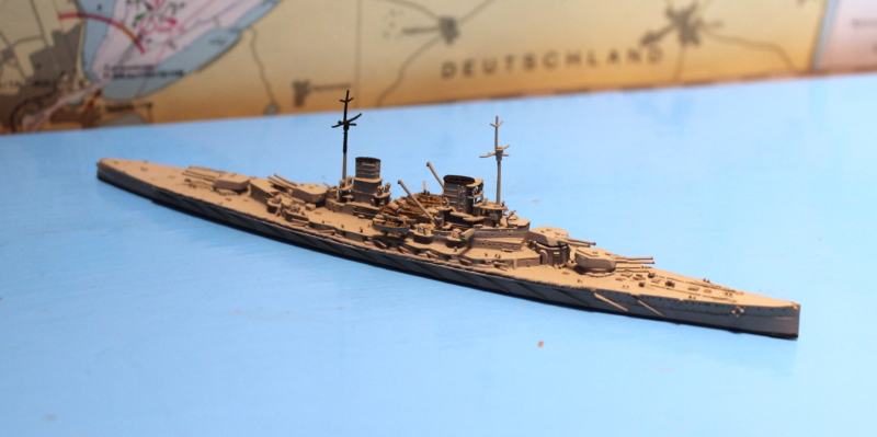 Battle cruiser "Lützow" (1 p.) GER 1915 Navis NM 23N